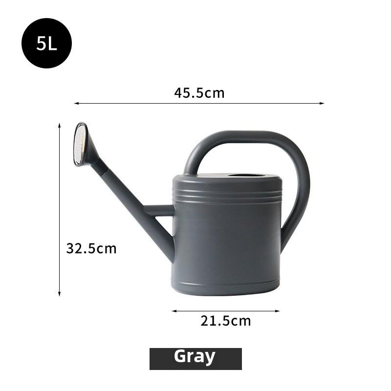 1-10L Large Capacity Plastic Watering Can with Long Spout & Sprinkler Head for Vegetables and Flowers Gardening