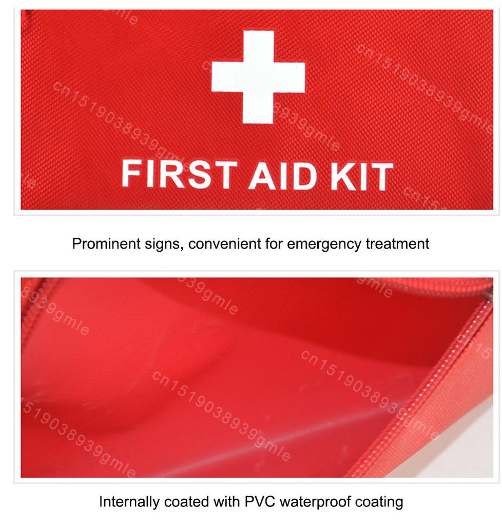 Emergency Supplie Medical Storage Bag Multipurpose Waterproof First Aid Supplie Organizer Pack Travel Multi-Purpose Medicine Bag