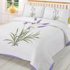 Purple Flower Lavender Romance Duvet Cover With Pillow Case Custom 3pcs Bedding Set Quilt Cover Double Bed Home Textile