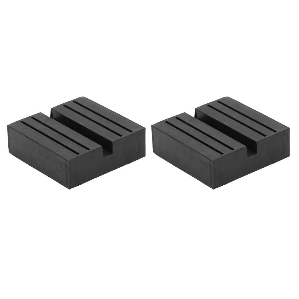 2 Pezzi Universali Tappetini Quadrati per Sollevatore a Cricchetto Kit di Riparazione Cuscino per Cricchetto Veicoli Automobilistici Riparazione