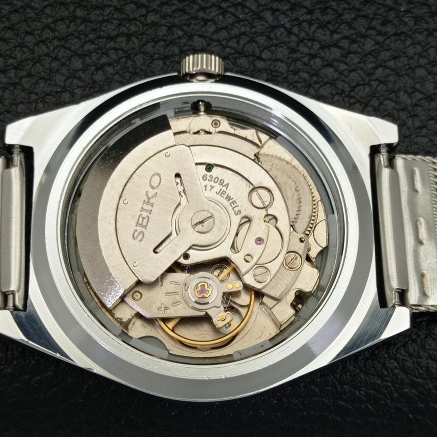 RELÓGIO SEIKO 5 AUTOMÁTICO 6309A JAPÃO MASCULINO MOSTRADOR VERDE RECONDICIONADO a427294-2