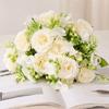 Lafite Peony Rose Hydrangea Simulated Flower Artificial Silk Flowers Fake Flowers Wedding Bouquet