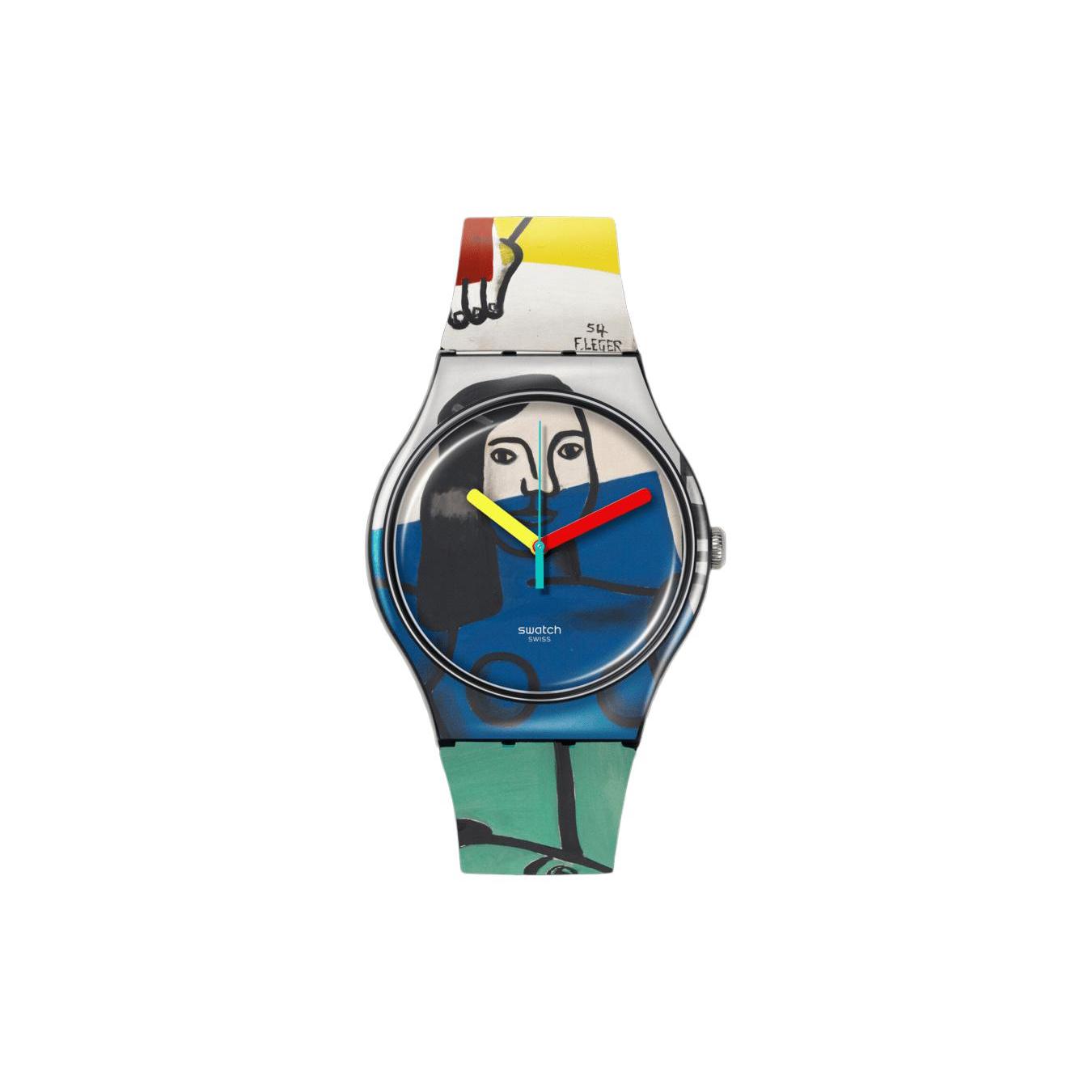 SWATCH Unisex 41mm Blue Watch SUOZ363 SUOZ363 Blue Dial