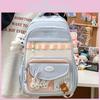 Girls Korean Style Backpack With Breathable Nylon Material For School And Travel