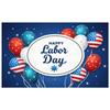 Event Decoration Stars Pattern American Celebration Red White Blue Labor Day Banner for Patriotic Event Event Decoration