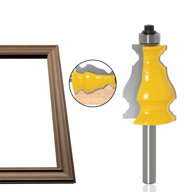 8mm 12mm 1/2 zoll Schaft Bilderrahmen Router Bits Zapfen Wolframcarbid Linie Bit Holzbearbeitung Fräser für Holz