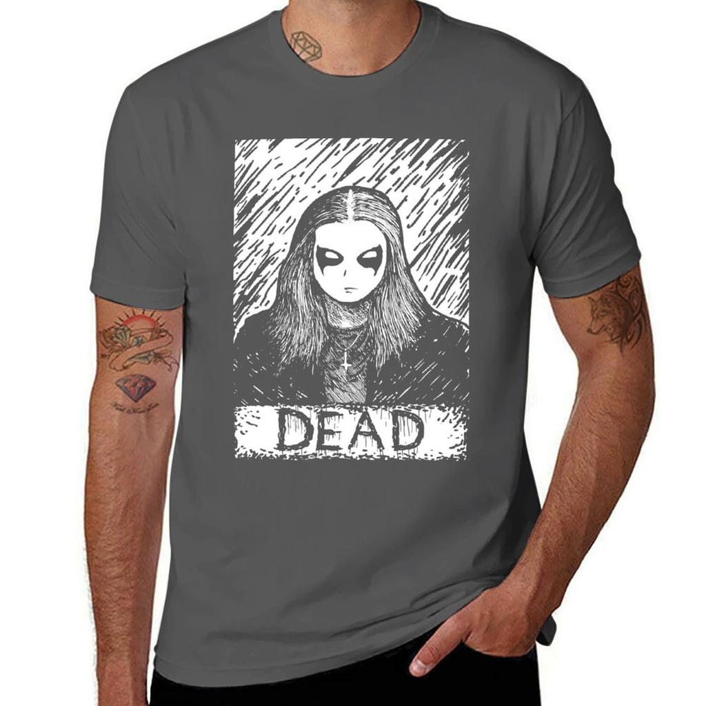 Dead Its NotA Phase Horror Metal Gothic by KRAFTD TShirt Sports Casual Breathable Tee Shirt