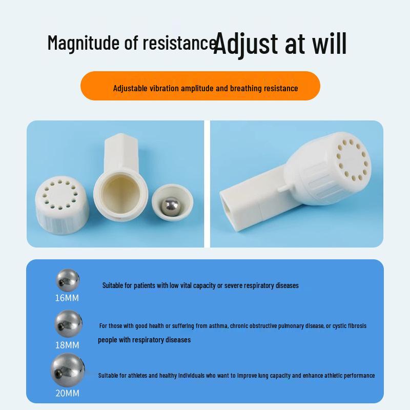 Anning Breathing Trainer & Lung Cleansing Device for Asthma, Bronchitis & Sputum Removal