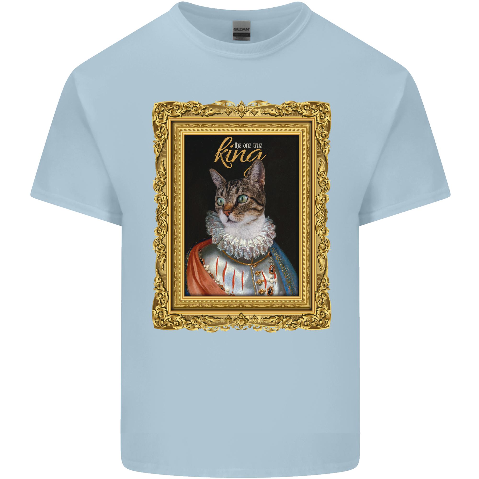 The One True Cat King Funny Unisexs Light Cotton TShirt S