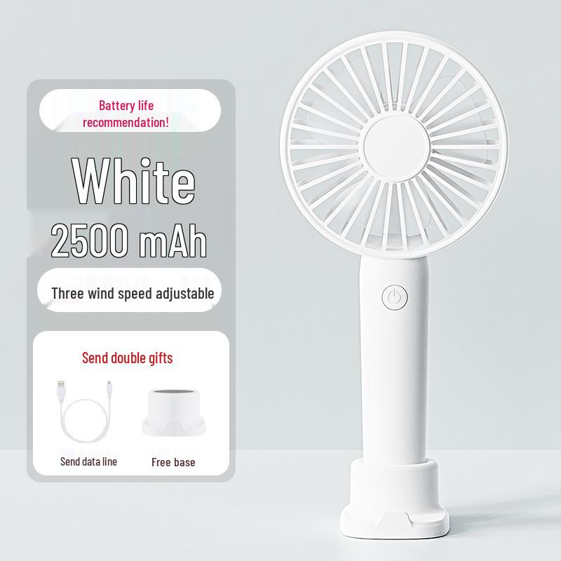 Rechargeable Portable Silent Mini USB Fan for Students and Couples