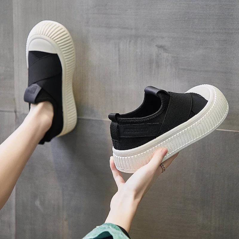 New Casual Sneakers Women Summer New In Sports Running Shoes Woman Comfort Slip-on Flat Sneaker Zapatos De Mujer Size 35-40