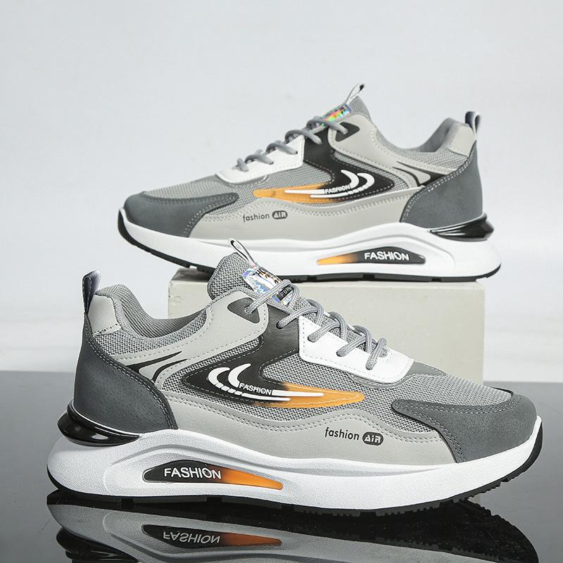 Pantofi ușori din plasă respirabilă pentru bărbați, talpă moale, pantofi casual și alergare