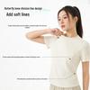 Jeanswest Women's Quick-Dry Floral Print Sports T-Shirt