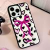 iPhone Case Resin Anti-drop Art Design For HUAWEI Mate60pro Leopard Print Heart