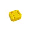 1/3Pcs Cheese Slider Pocket Size Fidget Toy Smooth Slide Flip Spin Stress Relief For Adults