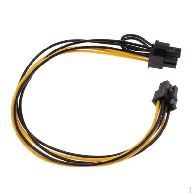 6-pin To 6+2-pin Power Splitter Cable