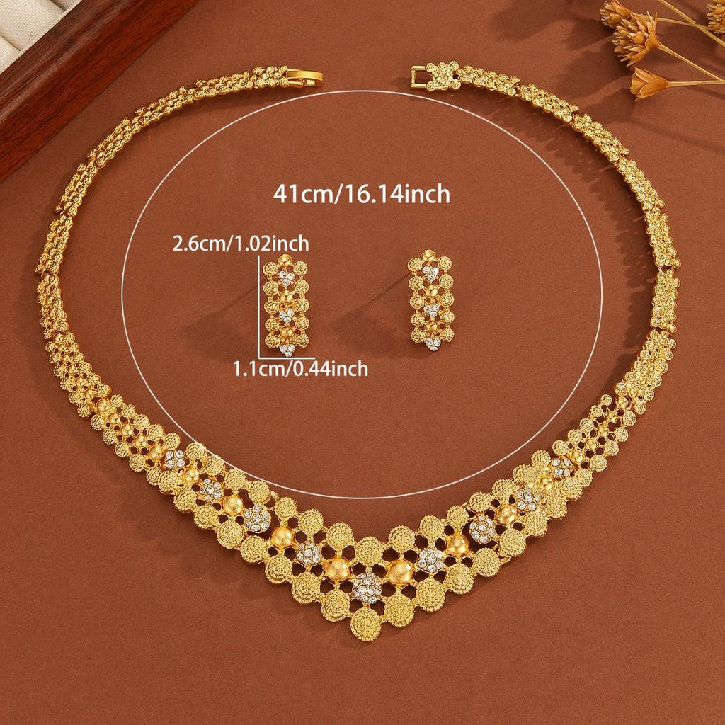 Collar Pendientes Pulsera Anillo Joyería para Mujer