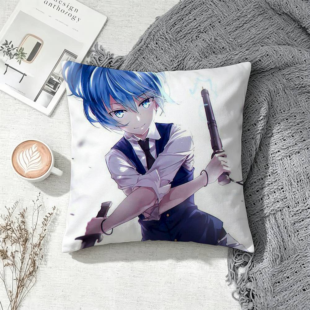 Assassination Classroom Nagisa Shiota  Double-Sided Printed Cushion Cover Bedroom Bedside Sofa Pillow Case