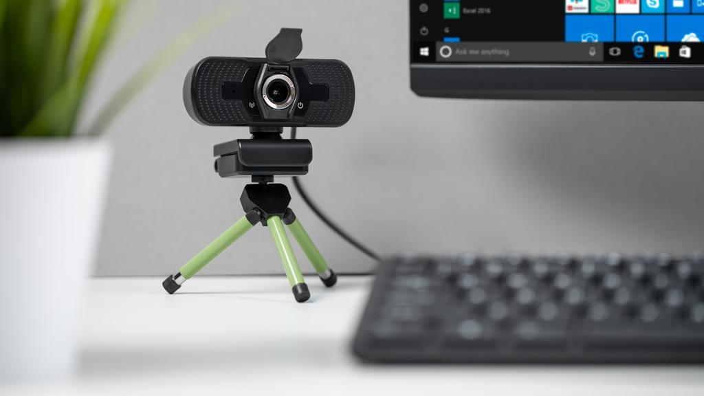 Webcam with microphone Full HD 1080p Rebel lesson camera