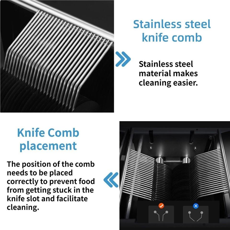 Commercial Stainless Steel Meat Cutter Meat Chopping and Cutting