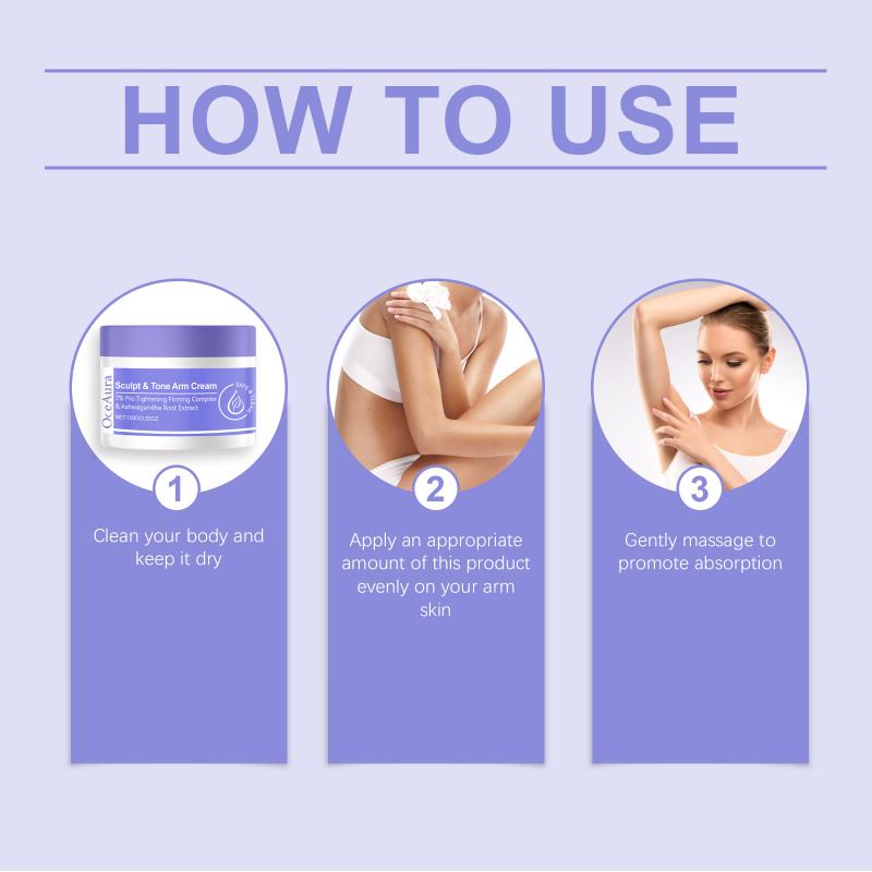 Oceaura Arm Care Cream Gently Nourishes And Tightens The Skin On The Arms Enhancing Elasticity Moisturizing Cream
