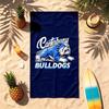 Canterbury Bankstown Bulldogs (19) Theme Beach Towel Sand Resistant Soft And Comfortable Suitable For The Pool Camping Yoga And Diving A Travel Essent