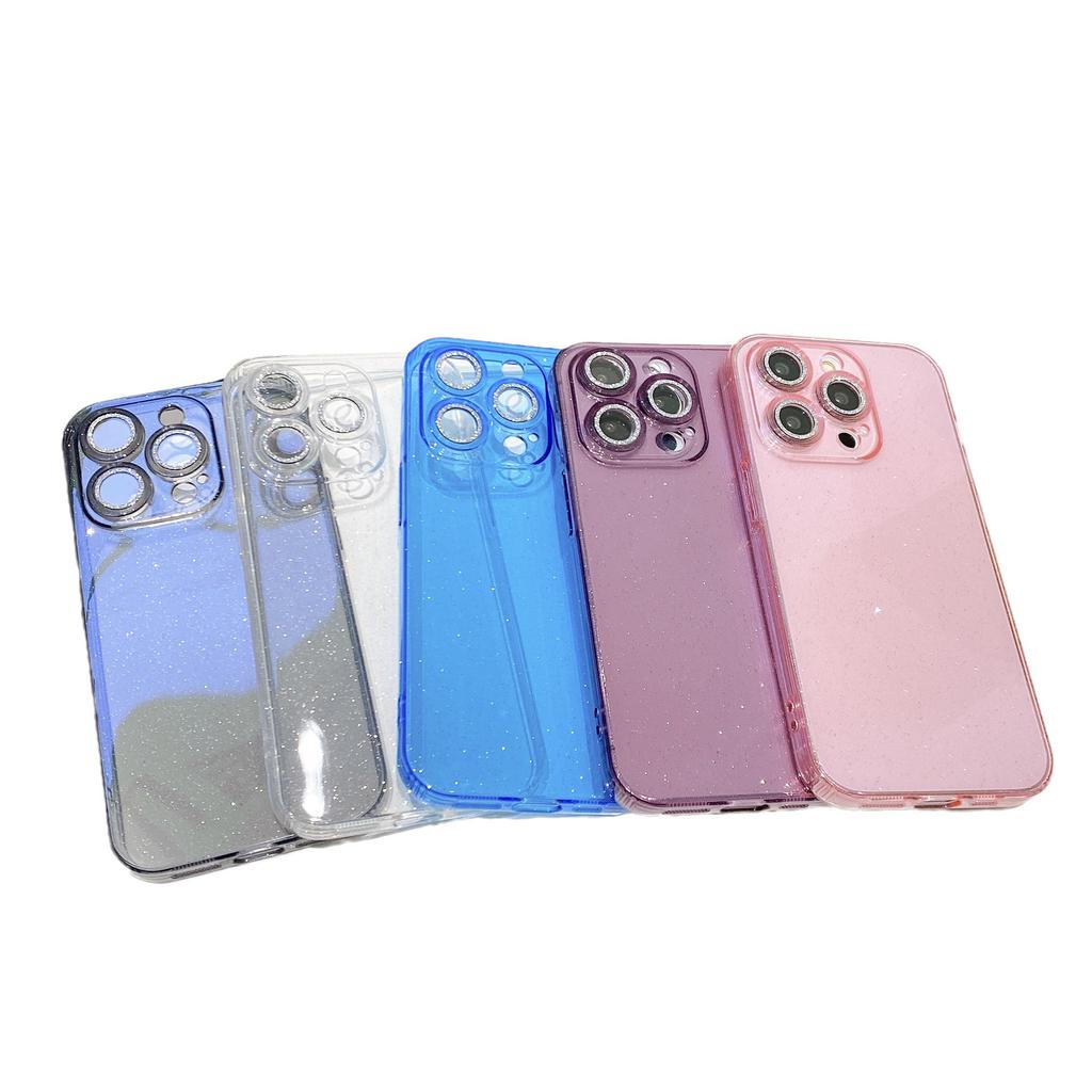 Applicable flash diamond glitter mobile phone case Apple 16PRO protective case iPhone15PROMAX goggles mobile phone case 14P