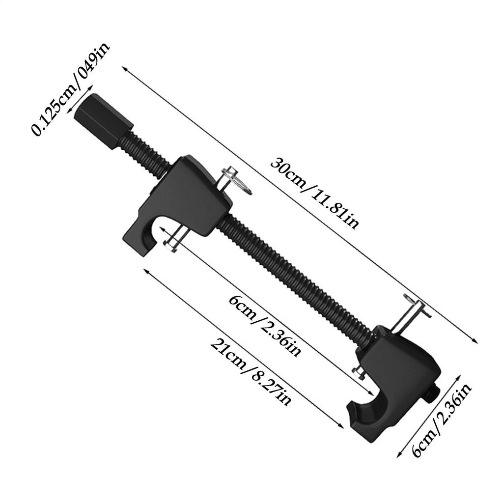 2pcs Automotive Shock Spring Compression Repair Tool Strut Spring Compressor Tool for Automotive Maintenance Tools