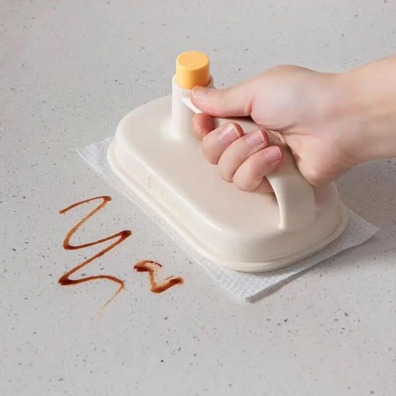 Magic Brush Glass Wall Cleaning Bath Brush Handle Cleaning Rag Ceramic Window Slot Bathroom Toilet Clean Kitchen Gadgets