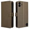 For Nothing CMF Phone 1 Case PU Leather Diamond Texture Shockproof Phone Cover
