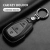 Leather Car Key Case Cover For Chevrolet Chevy Malibu Camaro Cruze Traverse Spark Equinox Sonic Car Key Protector Accessories