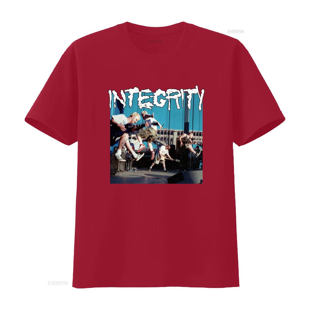 Vintage Integrity Band Rock Concert Cotton T Shirt All Sizes Available vintage Washed Comfortable Casual graphic Soft Versatile