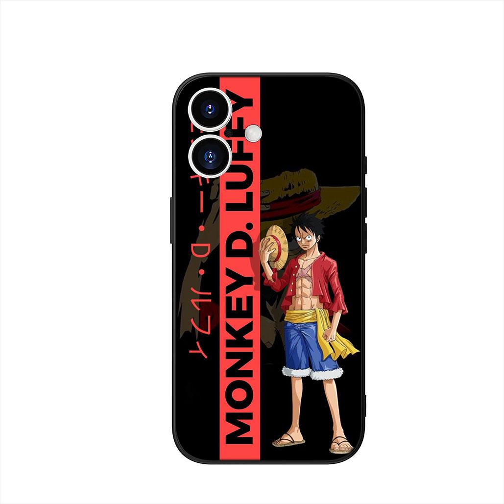

Luffy One Roronoa Zoro Pieces Phone Cover Case for Apple iPhone 16 15 14 Plus 13 12 Mini 17 Pro Max + 16E Air 16+ ProMax Casing iPhone 16e