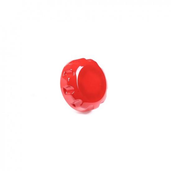 Red Seat Lumbar Support Adjuster Knob Button Trim Cover For Ford Maverick +