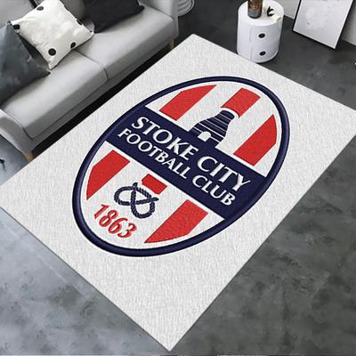 2025 New Stoke City FC Carpet Rug for Living Room Bedroom Home Sofa Decoration,Kids Play Non-slip Floor Mat182