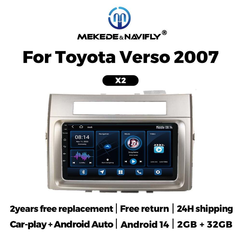 Toyota Verso 04-09 Android GPS Navigation MP5 Player
