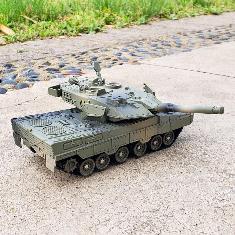 Kampfpanzer Leopard 2 M1A2 Abrams Typ 99 Simulation Exquisite Die-Cast Spielzeugfahrzeuge HuaYi 1:48er Legierung Militärisches Maßstabsmodell