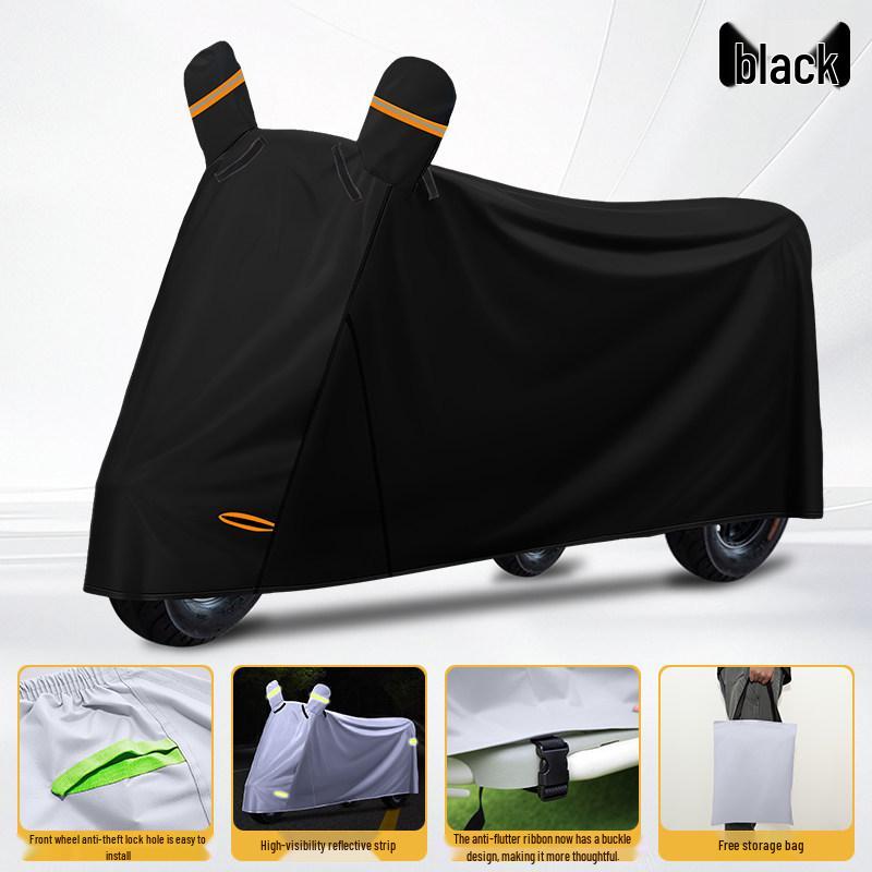 

Aima Xingyun Pro Electric Tricycle Rain & Sun Protective Canopy Cover