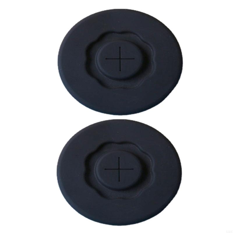 

Silicone Drink Cover Fit 95mm Leak Proof Silicone Lid with Straw Hole X3UC чёрный