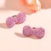 Y2K Sweet Shiny Pink Bow Open Ring For Girls Women   Finger Rings Trendy Statement Jewelry Gifts