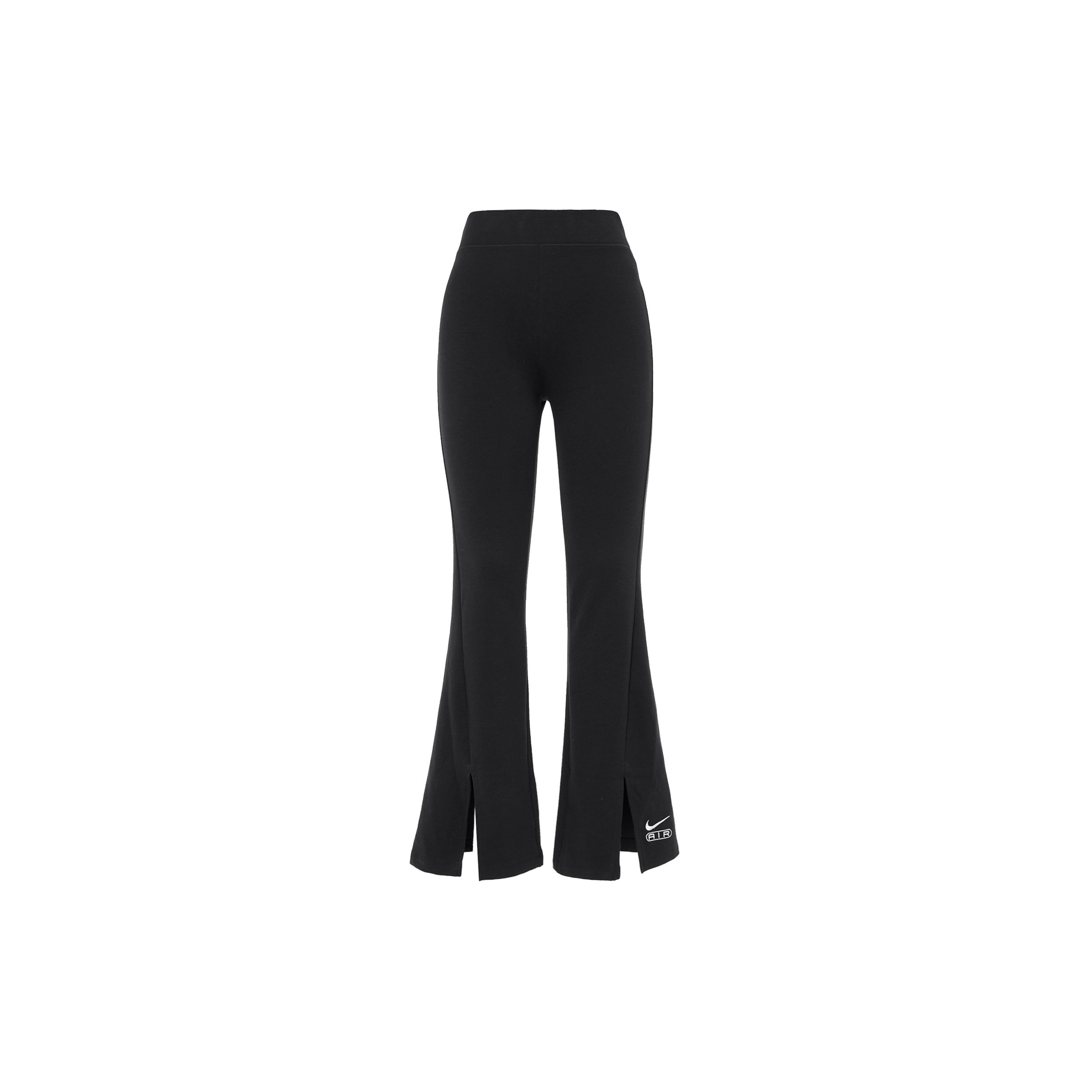 

Nike Air Брюки кэжуал с высокой посадкой и разрезами по низу, облегающие, женские, черные FN1892-010 XS