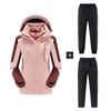 Couple's Ski Set: Men's 3-in-1 Jacket & Women's Plus-Size Waterproof Pants
