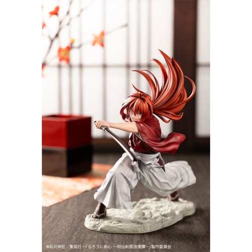 Kotobukiya (KOTOBUKIYA) TV Anime "Rurouni Kenshin: Meiji Swordsman Romantic Story" ARTFX J Himura Kenshin 1/8 Scale PVC Pre-painted Finished Figure