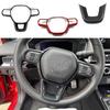 Car Steering Wheel Trim Cover Interior Decoration Frame Accessories ABS Plastic Styling For Honda Civic 11th Gen 2024