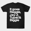Asian Size Cotton Unisex Tshirt Print T-shirt Til I Collapse Helvetica Hip-Hop Legends T-shirt No-Cut Print Regular Fit