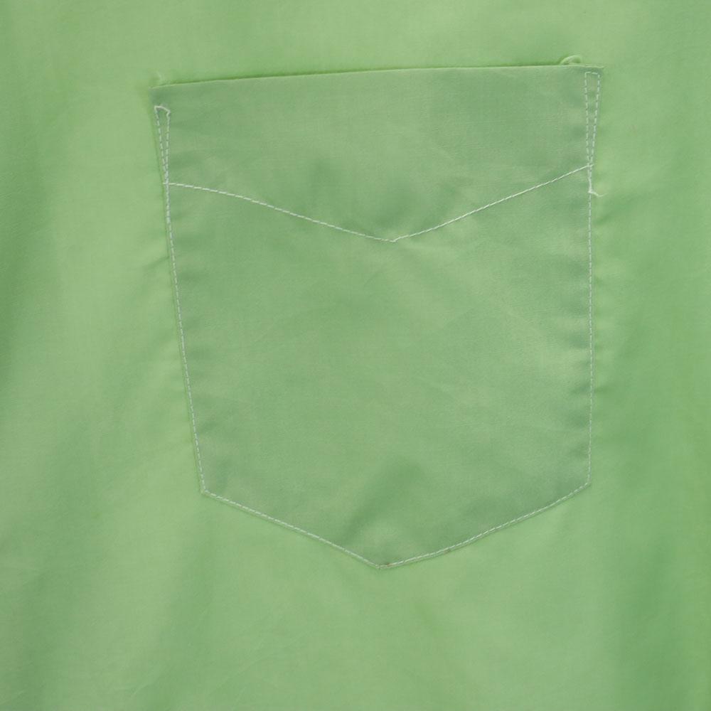 DOPIERY 70s Vintage Made In Canada Long Sleeve Shirt Green System Men's Used