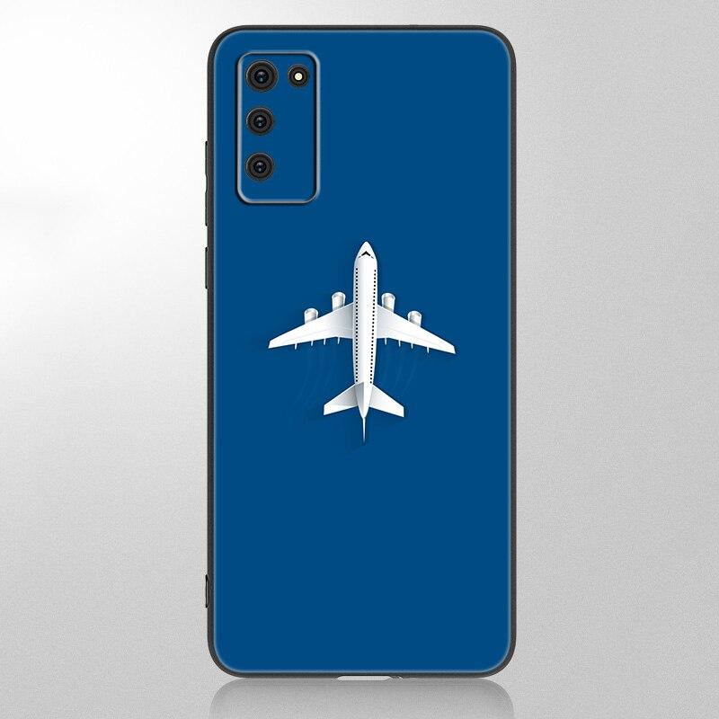 Lustige Reise Karte Telefon Fall Für Samsung Galaxy A12 A02S A22 A32 A52 A72 A71 A51 A41 A31 A21 A11 A50 a70 A10S A20S Schwarz Abdeckung