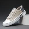 Red canvas shoes men's 2025 new summer breathable low-top niche cloth shoes boys trend sports, leisure board