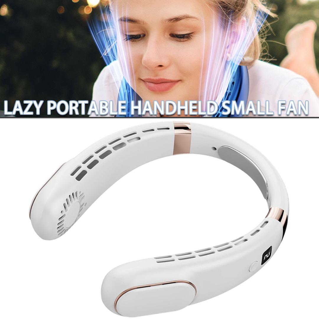 

Kali Bladeless Портативный подвесной вентилятор для шеи Перезаряжаемый через USB персональный мини-охладитель воздуха