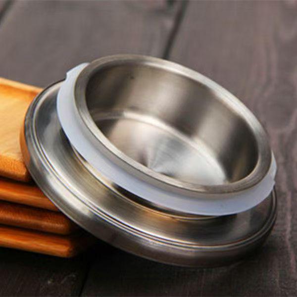 Bambus/Edelstahl Deckel für High Borosilicate Glas Wasserflasche oder Teekanne